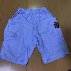 ムージョンジョン　１３０　ハーフパンツ　ブルー　短パン　キッズ　男の子