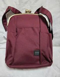 あやの小路　大玉がま口リュック