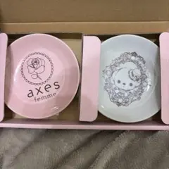 アクシーズ　小皿　ピンクのサムネイル