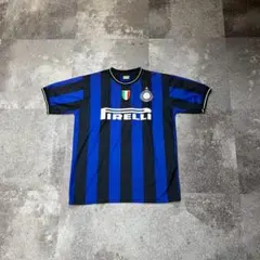 インテル風 ATHENS SPORT サッカーシャツ L