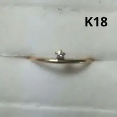 k18 ダイヤモンド ピンキーリング
