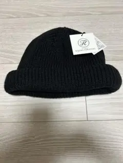 KIJIMA TAKAYUKI 黒ニットキャップ ハット