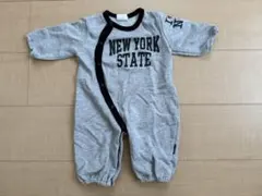 I love NY 長袖ロンパース　グレー　50〜70cm
