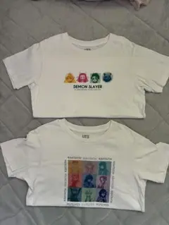 ユニクロ 鬼滅の刃 UT Tシャツ 2枚セット 白 サイズ130 まとめ売り