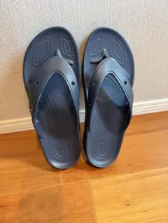 値下げ不可　Crocs ビーチサンダル M11 ネイビーのサムネイル