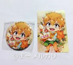 地縛少年花子くん NATSLIVE CAFE コラボカフェ 缶バッジ 特典 源光