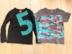 OJICO E5はやぶさ　長袖Tシャツと迷彩柄半袖Tシャツセット
