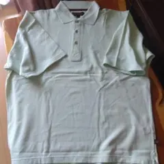 希少 90s マーガレットハウエル 刺繍ロゴ 鹿の子 半袖ポロシャツ Ⅱ