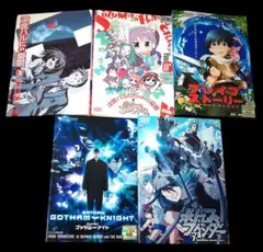 アニメ5枚セット まとめ売り(レンタル落ちDVD)3090