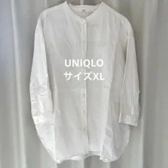 UNIQLO レーヨン　リネン　コットン　シャツ