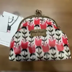 チューリップ　がま口　mintpoint