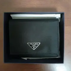 K*o様 PRADA ブラック 三つ折り財布 認証カード付き M176 PRADA プラダ 三つ折り財布 テスート ナイロン ブラック M176 | 財布