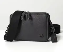 COACH コーチ ショルダー チャーター クロスボディ ブラック cr782