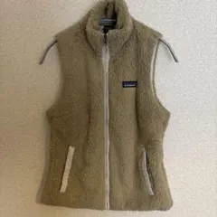 Patagonia フリースベスト S ベージュ