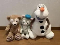 ダッフィー　ジェラトーニ　オラフ　ぬいぐるみ　まとめ売り