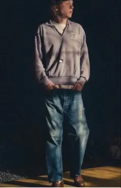 apresse Washed Denim Pants E INDIGOのサムネイル