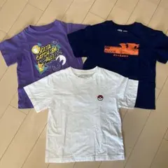 ポケモンTシャツ３点　サイズ110