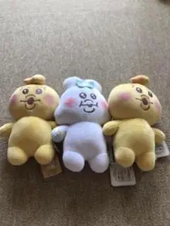 イエローベア・ブルーベア ぬいぐるみ3体セット