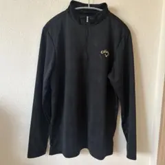 Callaway ゴルフウェアハーフジップモックネックシャツ