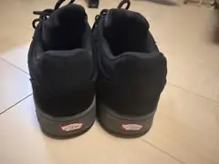 Vans ブラック スエード スニーカー