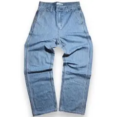 [送料込み] ユニクロ JWアンダーソン ヒッコリー デニムパンツ ワークパンツ