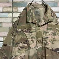 極美品】実物 米海軍 NWU デジタルカモ BDUジャケット M-R 撮影用 