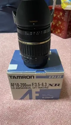TAMRON AF18-200mm F/3.5-6.3 レンズ