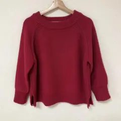 SEASON REASON 赤 LL ニット