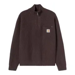 DETROIT HALF ZIP SWEATER