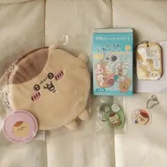 くりまんじゅう　シーサー　ポーチ　キーホルダー　チャーム　労働　郞　ちいかわ