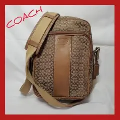 COACH モノグラム ショルダーバッグ