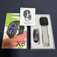 (新品・未使用)SLUB X8 スマートウォッチ 本体 グレー