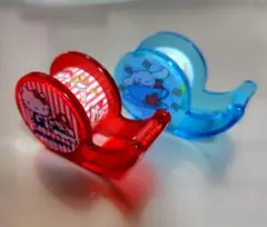 ハローキティ シナモンロール　マスキングテープ テープカッター　2個セットのサムネイル