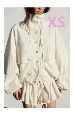 ZARA ナイロンポケットジャケット　M ZARA ナイロンポケットジャケット M - メルカリ