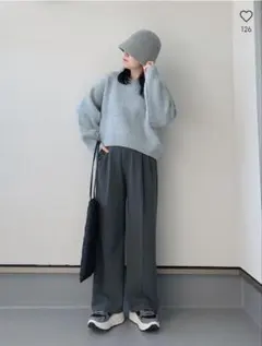 GU タックワイドパンツ /Мサイズ