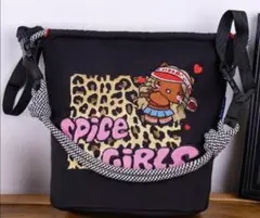 日焼けキティ　ギャルキティ　エコバッグ ブラック　GUAN&BALL Sサイズのサムネイル