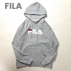 FILA ロゴ入り　スウェットパーカー　ストリート　アメカジ　y2k Mサイズ