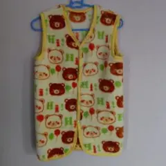 クマ柄 フリーススリーパー 120cm