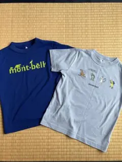 mont-bell キッズ　Tシャツ　120cm 2枚セット