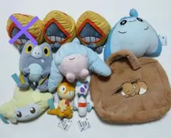 ポケモン　ぬいぐるみ　ポーチ　まとめ売り　９点