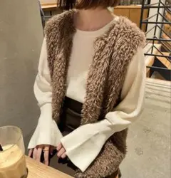 Ambre Neige ファーベスト　ブラウン　茶色