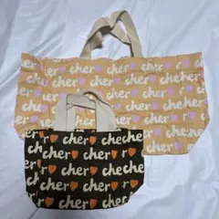 cher シェル　エコバッグ　2点セットのサムネイル