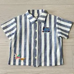 petit main 【きかんしゃトーマス】布帛半袖シャツ