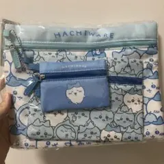 ハチワレ　ポーチ三つセット