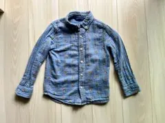 Janie and Jack 長袖シャツ 4T ガーゼ素材　ホース柄