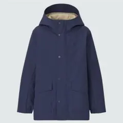 ユニクロ マウンテンパーカー ネイビー 140