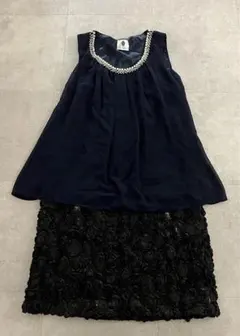 ✓MサイズBou Jeloud ブージュルード ドレス 結婚式 スパンコールのサムネイル