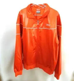 【希少】NIKE WAFFLE　トラックジャケット オレンジ 　Lサイズ　美品のサムネイル