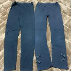 trois lapins & UNIQLO キッズレギンス 2点セット