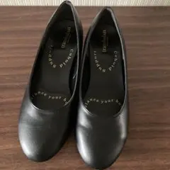 ブラック　パンプス　フォーマル